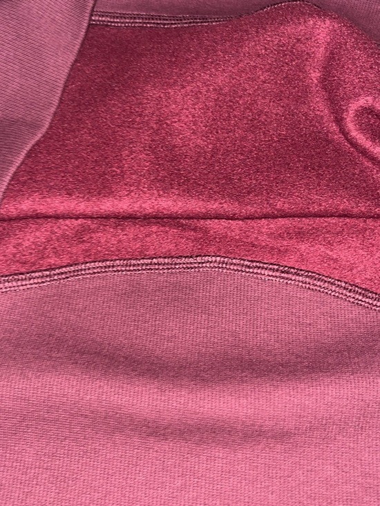 🍋 NWT Lululemon Scuba Oversized Pullover in Garnet - Sz M/L - Picture 8 of 11